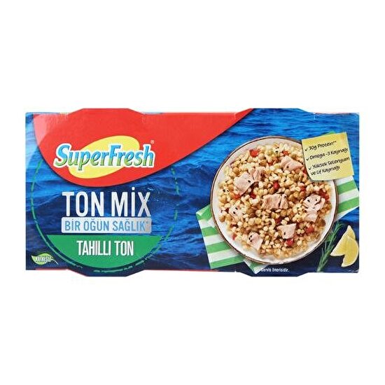 resm Superfresh Tahıllı Ton Balığı 2x150 gr