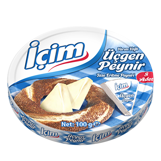 resm İçim Yarım Yağlı Üçgen Peynir 100 g