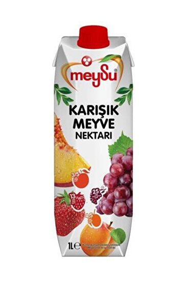 resm Meysu Karışık Meyveli İçecek Tetrapack 1 L