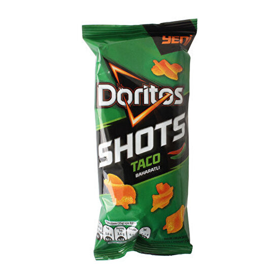 resm Doritos Shots Taco Baharatlı 26 g 108'li