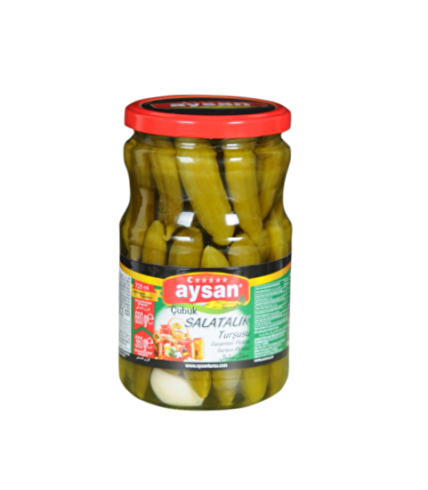 resm Aysan Çubuk Salatalık Turşusu 720 CC Cam 670 g