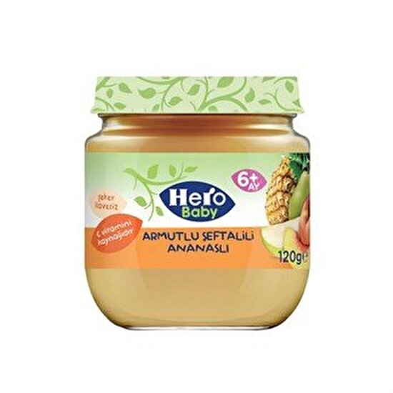 resm Hero Baby Armut Ananas Şeftali 120 g
