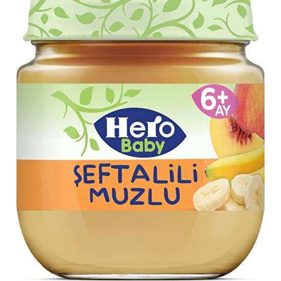 resm Hero Baby Şeftali Muzlu 120 g
