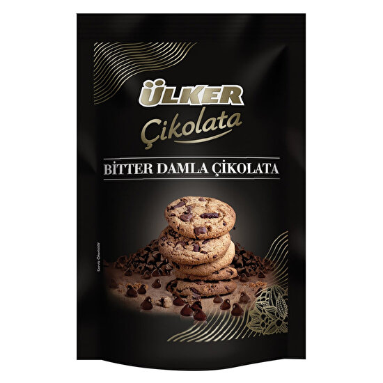 resm Ülker Damla Çikolata Bitter 120 g