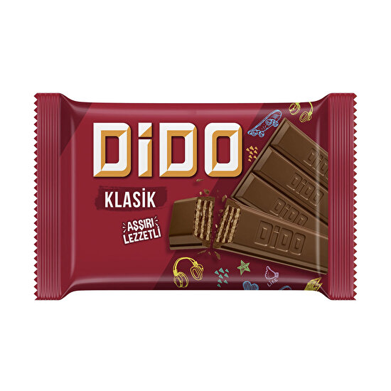 resm Ülker Dido Kare Çikolatalı Gofret 55,5 g