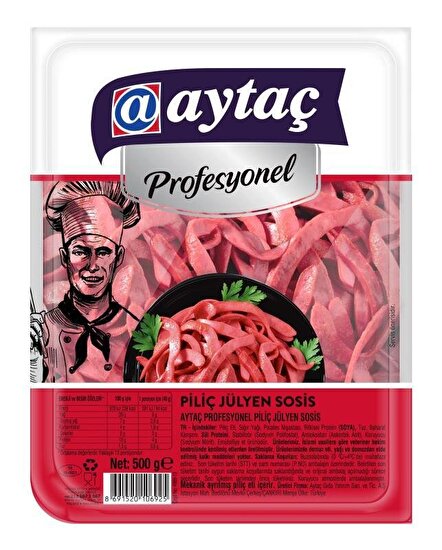 resm Aytaç Profesyonel Piliç Jülyen Sosis 500 g