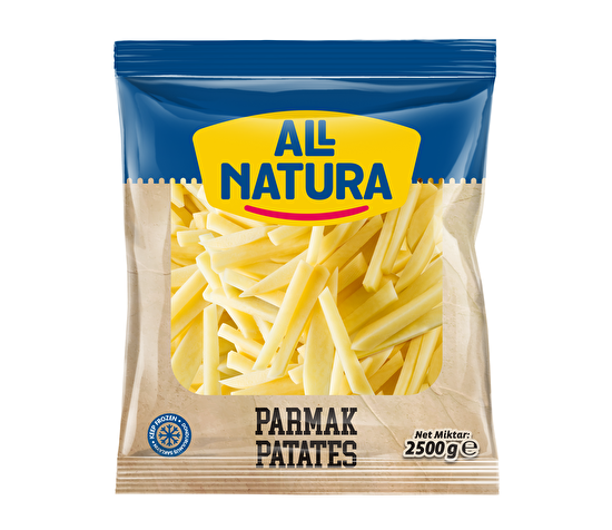 resm All Natura Dondurulmuş Parmak Patates 10x10mm 2,5 kg