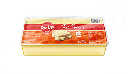 resm Ömür Yarım Yağlı Tost Peyniri 2 kg