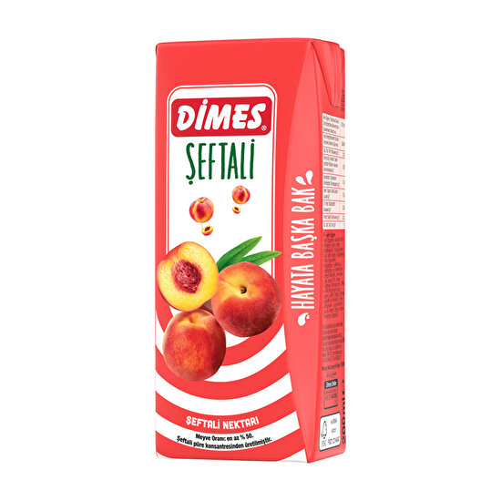 resm Dimes Şeftali Meyve Nektarı 200 ml 27'li