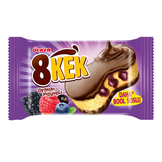resm Ülker 8Kek Orman Meyveli 55 g 24'lü