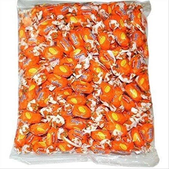 resm Kent Elegan Portakal Dolgulu Toffe Şeker 1 Kg