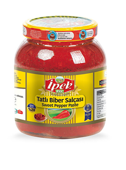 resm İpek Tatlı Biber Salçası Pet Kavanoz 1600 g