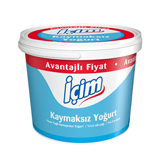 resm İçim Yarım Yağlı Yoğurt 2 kg
