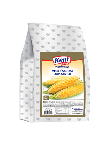 resm Kent Boringer Professional Mısır Nişastası 3 kg