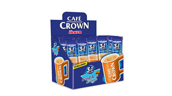 resm Ülker Cafe Crown 3ü1 Arada Fındıklı 40x18 g