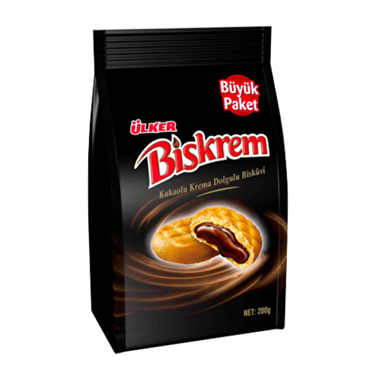 resm Ülker Biskrem Kakaolu Bisküvü 200 g
