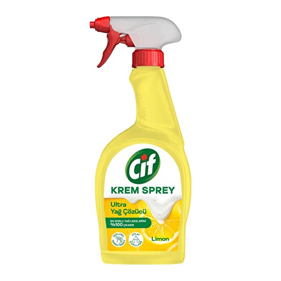 resm Cif Krem Sprey Limon 750 ml