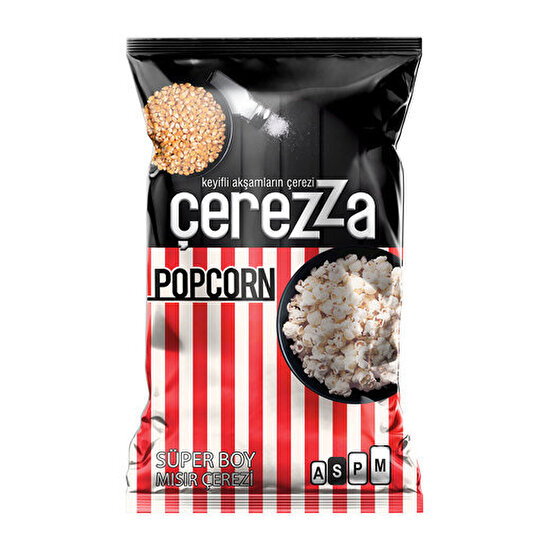 resm Cerezza Popcorn Sade Aile Boy 80 G