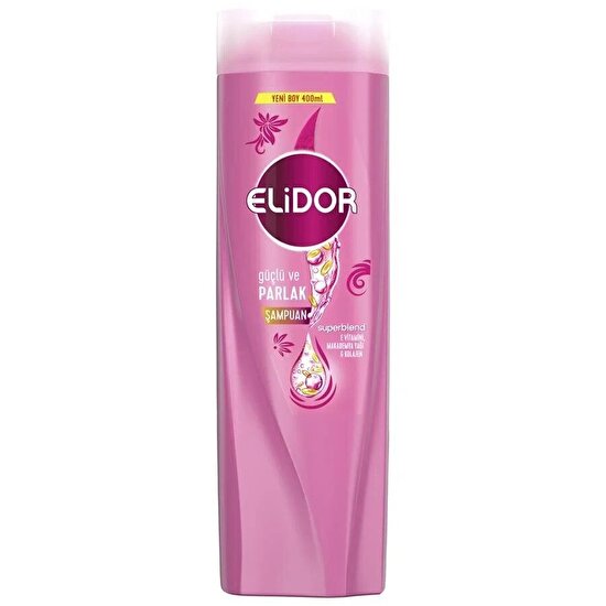 resm Elidor Güçlü&Parlaklık Şampuan 400 ml