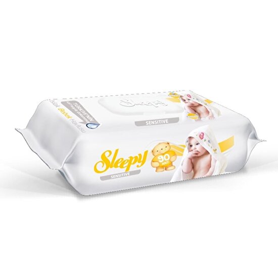 resm Sleepy Islak Havlu Sensitive 90'Lı