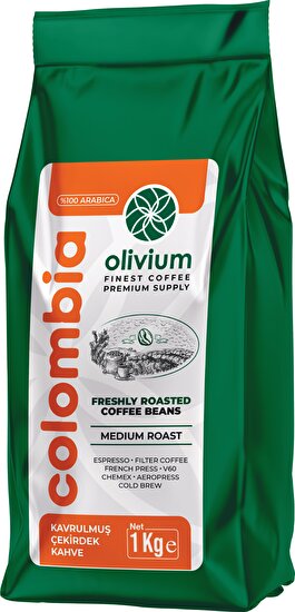 resm Olivium Colombia Çekirdek Kahve 1 kg