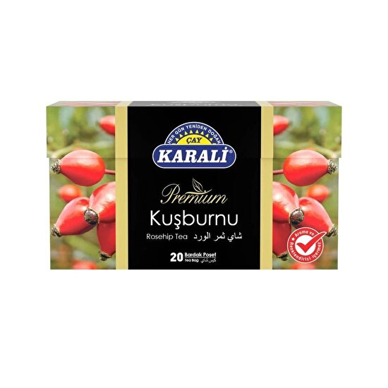 resm Karali Premium Kuşburnu Çayı 20'li