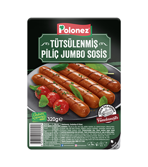 resm Polonez Piliç Jumbo Sosis 320 G