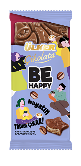 resm Ülker Çikolata Be Happy Latte 90 g