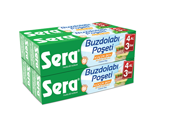 resm Sera 4 Al 3 Öde Buzdolabı Poşeti Küçük Boy