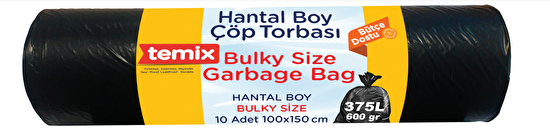 resm Temix EDT Çöp Torbası Hantal Boy 10'lu