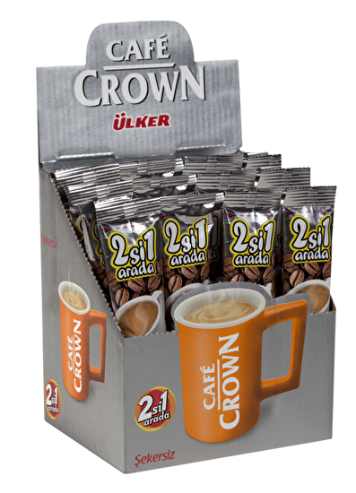 resm Ülker Cafe Crown 2'si 1 Arada Şekersiz 24x11 g