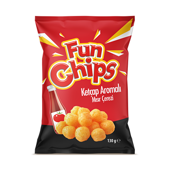 resm Funchips Ketçap Cips 130 Gr