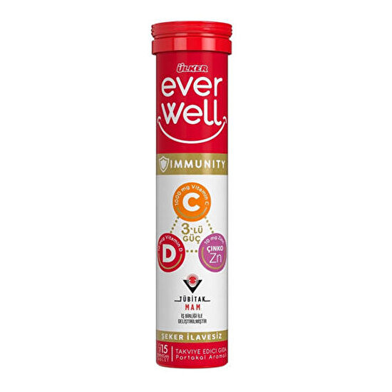 resm Ülker Everwell Tablet 3'Lü Güç 67,5 g