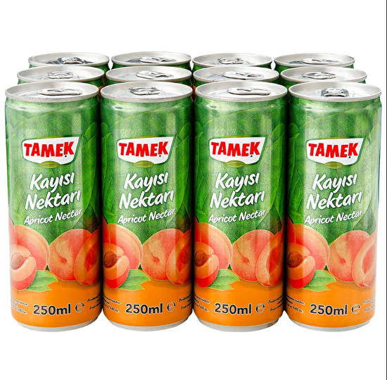 resm Tamek Kayısı Nektar 12x250 ml