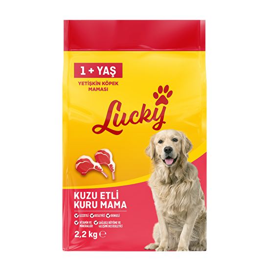 resm Lucky Kuzu Etli Yetişkin Köpek Maması 2,2 Kg