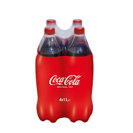 resm Coca Cola Orijinal Tat Pet 4x1 L