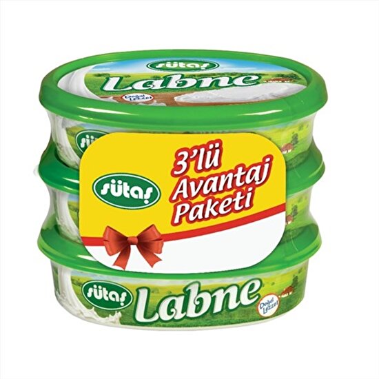 resm Sütaş Labne Avantaj 3x180 g