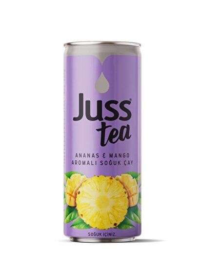 resm Juss Tea Ananas Mango Soğuk Çay 250 Ml