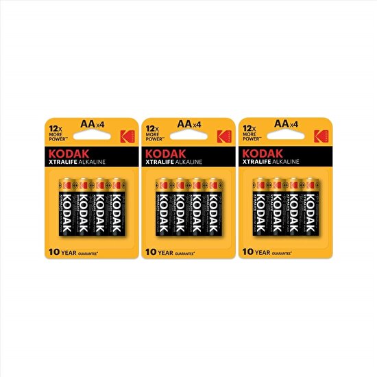 resm Kodak Pil xtralıfe Alkalin Kalem 12'li