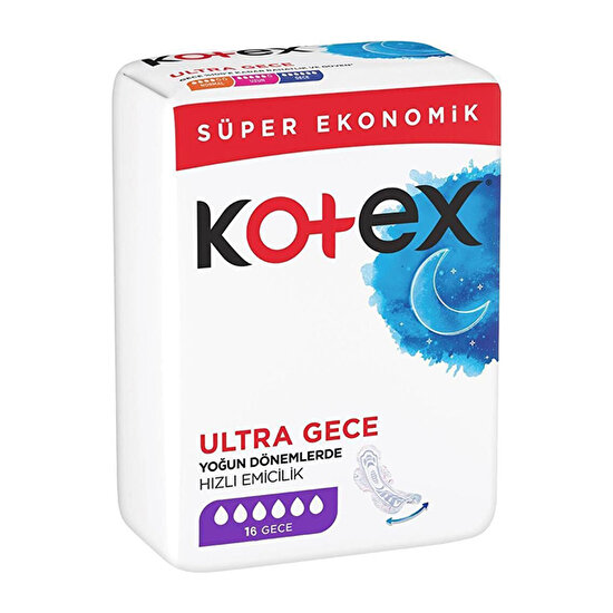 resm Kotex Ultra Quadro Gece 16'lı