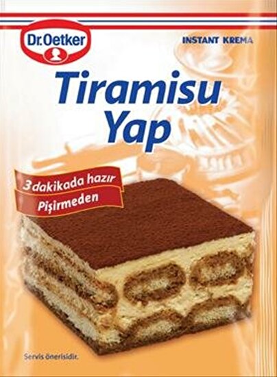 resm Dr.Oetker Tiramisu Yap 127 g