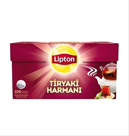 resm Lipton Tiryaki Demlik Poşet Çay 100x3,2 g