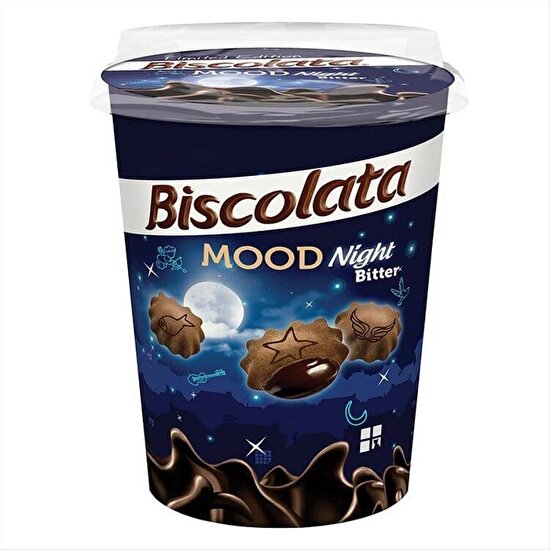 resm Şölen Biscolata Mood Bardak Bitter 125 g