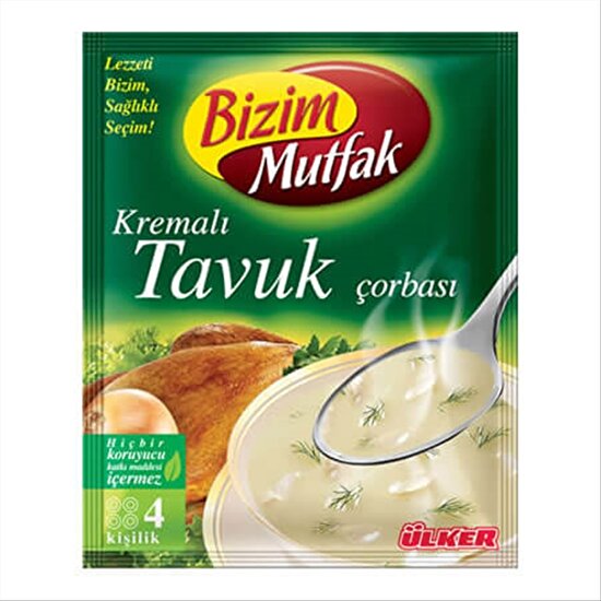 resm Bizim Mutfak Kremalı Tavuk Çorbası 62 g