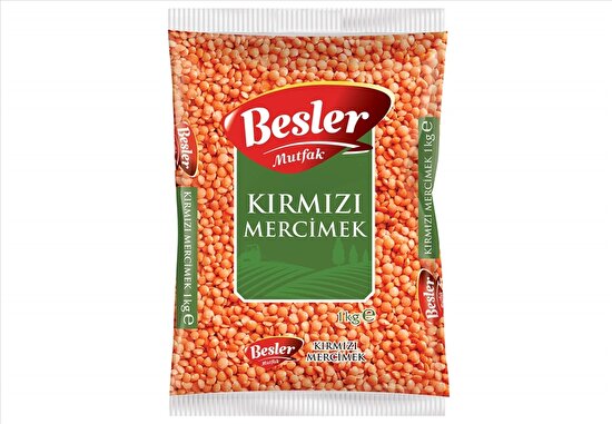 resm Besler Mutfak Kırmızı Mercimek 1 kg