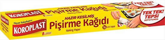 resm Koroplast Pişirme Kağıdı 16'lı