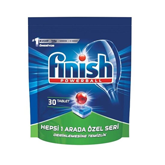 resm Finish Hepsi Bir Arada Bulaşık Makine Tableti 30'lu