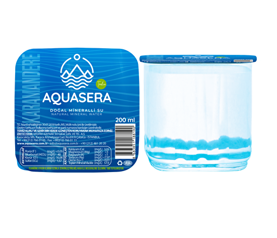 resm Aquasera Trakia Bardak Su 200 cc 60'lı