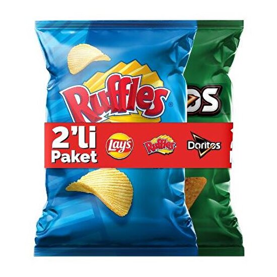 resm Doritos Ruffles Süper Boy 2'li 176g