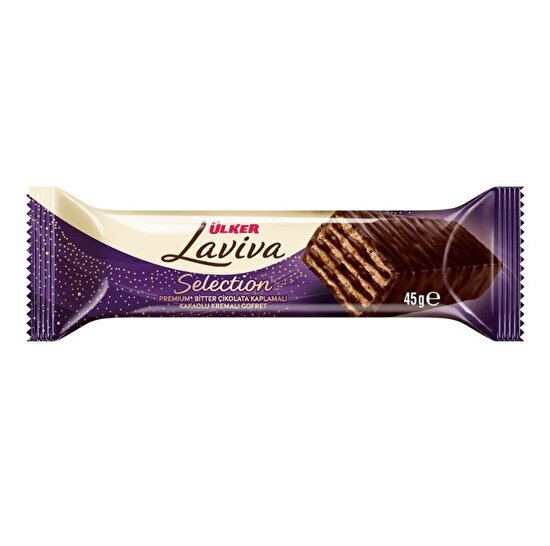resm Laviva Selection Bitter Gofret 45 g